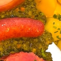 Es gibt wieder Grünkohl